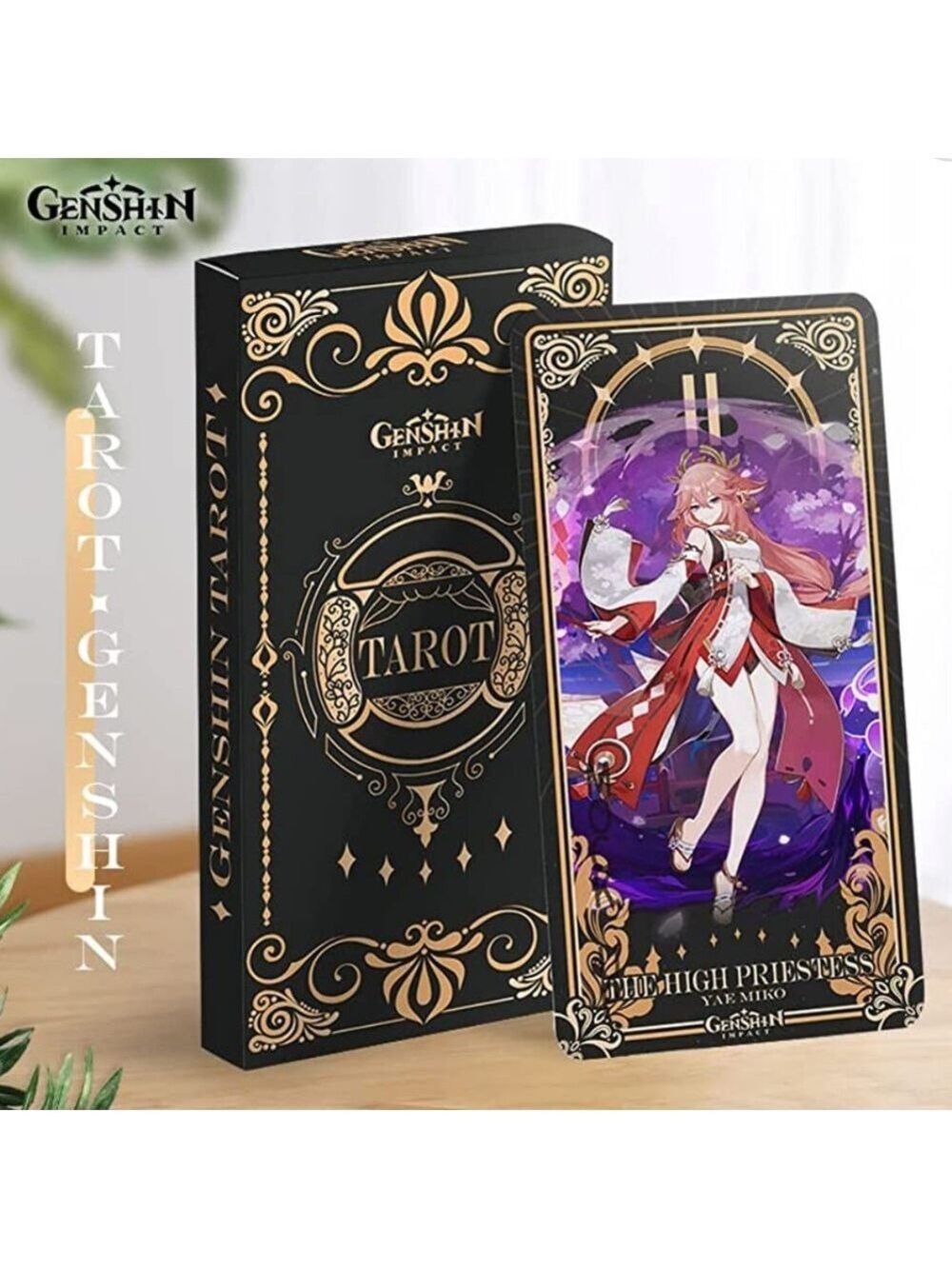 Genshin Impact tarot oracle card deck